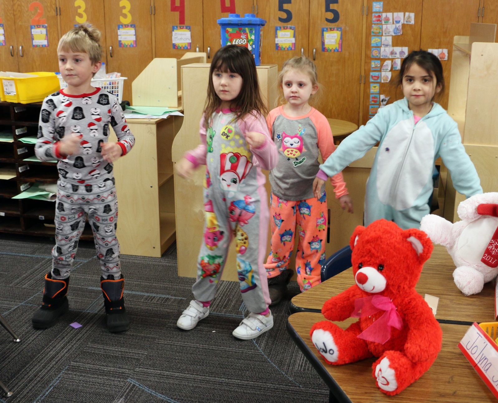Check out a pajama party